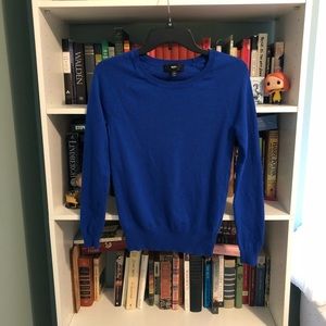 Cobalt sweater